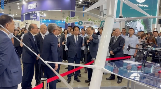 Taiwan’s President Introduced to World Wide Wind Technology at Energy Taiwan 2026