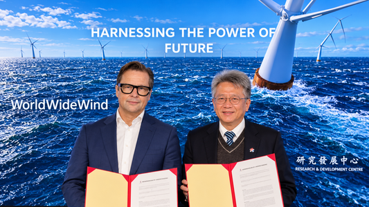 PRESS RELEASE: 18th of September 2026. The Norwegian company World Wide Wind’s technology for floating offshore wind will be built and tested for Taiwanese waters in cooperation with MIRDC